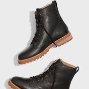 Madewell Clair lace up boots